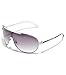 G by GUESS Metal Shield With Two-Tone Temple, SILVER