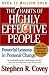 THE 7 HABITS OF HIGHLY EFFECTIVE PEOPLE : POWERFUL LESSONS IN PERSONAL CHANGE by Stephen R. Covey ISBN B000RLT8O6