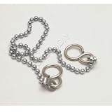 315mJSNBd L. SL160  12 Chrome Basin Chain With Hooks (Pack of 5) Reviews