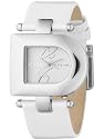 Dkny White Leather Cuff Band Ladies Watch - NY4314