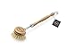 Gute Beautiful Soft Horsehair Bristle Dish Brush 2-inch Head, 7-1/2 Inch Long Beechwood Handle (Beechwood)
