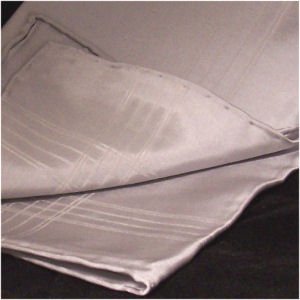 Swagger & Swoon Grey Silk Handkerchief