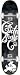 Cliche Folk Black Complete Skateboard - 8.5 W/ Raw Trucks & White Wheels