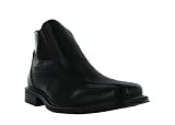 Trendz Mens Adams Dress Boot Black/Black