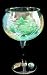 Holiday Forest Design - Hand Painted - Grande Goblet - 17.5 oz.