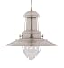 Kitchen & Housewares : Fishermans Lantern Satin Silver 1X100 Watt Lamp