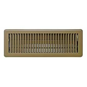 GREYSTONE HOME PRODUCTS LLC ABFRBR414 FLOOR REGISTER BROWN 4