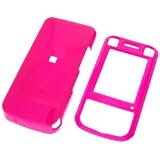 Sony Ericsson W760 Solid Magenta Snap-On Case Cover with Removable Swivel Belt Clip