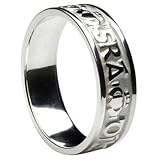 Gra Dilseacht Cairdeas Ladies Wedding Band - Sterling