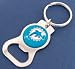 Miami Dolphins Bottle Opener Keychain