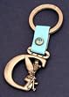 Tinker Bell Letter G Pewter Key Chain