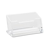 Single Letter Tray, Acrylic, Clear