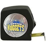 NBA Denver Nuggets 25' Black Tape Measure