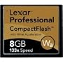 Lexar CF8GB133380 8GB Professional Series 133X CompactFlash Card w/ Write Acceleration