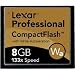 Lexar Professional with Write Acceleration Technology - Flash memory card - 8 GB - 133x - CompactFlash