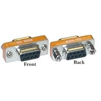 Mini Null Modem DB9 Female / DB9 Female, Adaptor