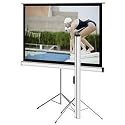 Elite Screens Tripod Portable Projection Screen, 1:1 Aspect Ratio-99in (Max White)