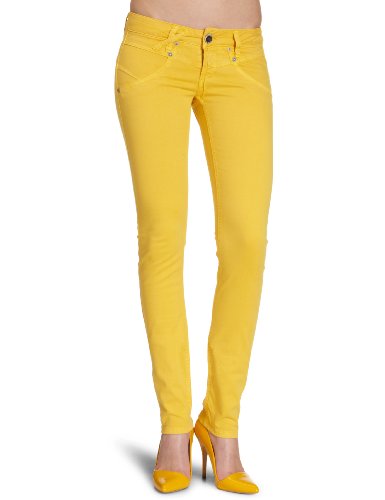 Gang Damen Hose Niedriger Bund, GWEN SLIM - rfd jeg stretch, Gr. 25/33, Gelb (1007 sunflow Preisvergleich