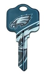 Philadelphia Eagles Kwikset KW1 House Key