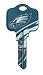 Philadelphia Eagles Kwikset KW1 House Key