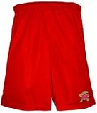 Maryland Terrapins UMD NCAA Red Mesh Lined Short Small