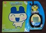 Tamagotchi Tamatown Black and Yellow Tama-go with Mametchi Gotchi Figure Charm