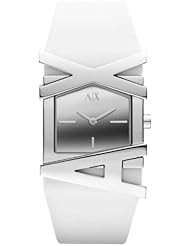 Armani Exchange Two-Hand Silicone - White Womens watch #AX3150