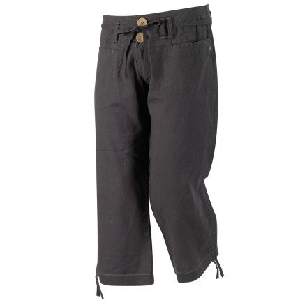 Millet Lady Hemp 3/4 Pant Large Castlerock