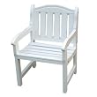 Prairie Leisure Design 49-004 Garden Chair - Satin White