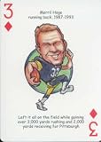 Merril Hoge - Oddball Pittsburgh Steelers Playing Card