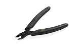 Xuron 9100ASF: Xuron Micro-Shear Flush Cutter with Lead Retainer, Oval Head, ESD-Safe Handles