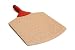 Epicurean 16 by 10-Inch Pizza Peel and Silicone Grip Handle, Natural with Red