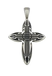 BICO AUSTRALIA JEWELRY (BCR2) CELT - ENDURANCE AND TENACITY - Comes with a Generic 18 inch (to 20in) Adjustable 4mm Black Rubber Necklace.