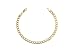 9ct Yellow Gold Mens Curb Bracelet