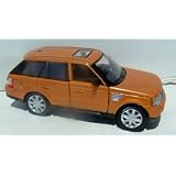 Kinsmart 1 38 Scale Diecast Pullback Range Rover Sport in Color Orange