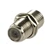 Pair Of F-type Satellite Or Cable Tv Coax / Coaxial Connecto