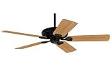 Hunter Fans 28544 56 Seascape Designer WET Outdoor Textured Black Ceiling Fan w 25673 Blades