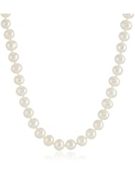 14k Gold 7.5-8mm Freshwater Cultured AA Quality Pearl Necklace