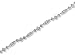 Vintage Style Bracelet with Bezel Set White CZ