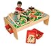 Train Table with Three Bins and 120 Piece Set