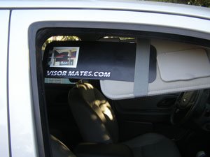 Black Only Visormates for Honda Element - Ford Flex and Nissn Juke.