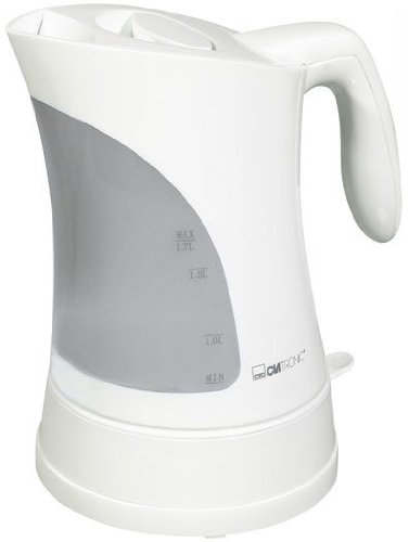 Clatronic WK 2950 Wasserkocher 1,7 L kabellos 360&deg; mit Beleuchtung wei&szlig; Preisvergleich