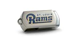 Centon St. Louis Rams Edition NFL DataStick Twist 8 GB USB 2.0 Flash Drive DSTF8GB-STL