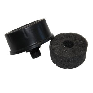 Interstate Pneumatics SB191 1/2 Inch MPT Compressor Air Filter Replacement - Sponge Cartridge + Small Plastic Body
