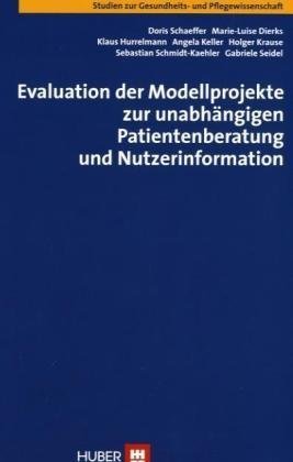 Evaluation der Modellprojekte zur unabh�ngigen Patientenberatung und Nutzerinformation