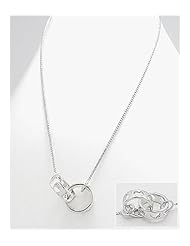 Heart Necklace In 92.5 Sterling Silver