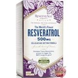ReserveAge Resveratrol Vegetarian Capsules, 500 Mg, 60-Count