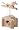 Automata Wood Winding Toy DIY Kit - Galloping Horse
