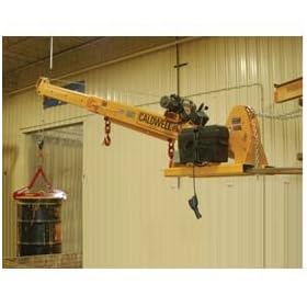 Powered Telescopic And Pivoting Forklift Jib Boom Crane
