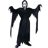 Ghost Face Scream Mask Hooded Robe Child Costume